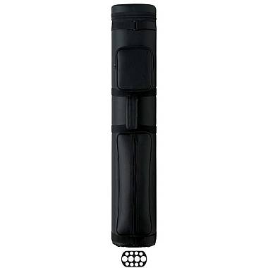 Action AC48 4x8 Hard Pool Cue Case | Oval Vinyl Cue Case
