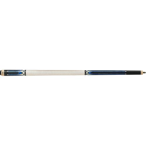 Action - Exotics 136 - Ebony stain W/white & blue design