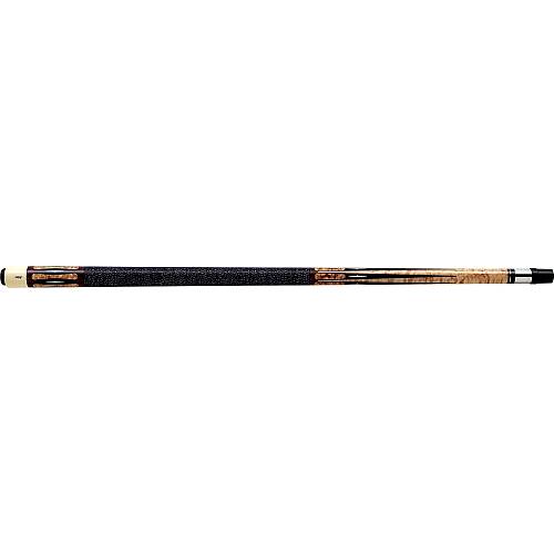 Schon - CX48 Pool Cue - Birdseye maple with six ebony points, Cocobolo base Schon - CX48 Pool Cue - Birdseye maple with six ebony points, Cocobolo base