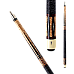 Schon - CX48 Pool Cue - Birdseye maple with six ebony points, Cocobolo base
