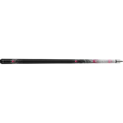 Eight Ball Mafia 11 Pool Cue - Pink Heart & Wings Illustrated Design