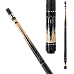 Griffin - GR-26 Pool Cue with black and white overlaid points