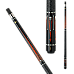 Griffin - GR-30 Pool Cue Black stain, floating white spears, encasing white skull