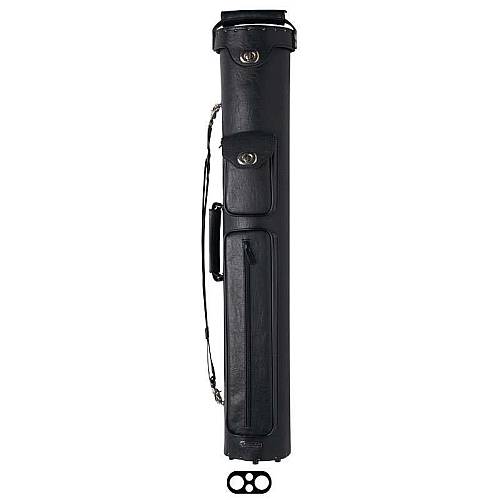 Instroke ISPR22 Premier 2x2 Hard Cue Case – Black Vinyl Oval | Top-Level Protection Instroke ISPR22 Premier 2x2 Hard Cue Case – Black Vinyl Oval | Top-Level Protection