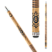 Outlaw - 29 Original - 8-ball Tribal Flames - Two-Toned Wrap Pool Cue