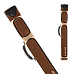 Outlaw OLX22 Pool Cue Case Light tan with 2 different color trim and pockets