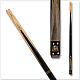 Riley RILS14 Gray Stained Snooker Cue - 9.5mm Boar Skin Tip
