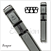 Scorpion SC35 3x5 Hard Cue Case – Black Vinyl with Embroidered Scorpion Logo