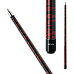 Action Value 03 Burgundy Splatter Cue - VAL03 - Black & Red